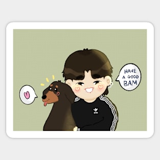 Jungkook and Bam Sticker